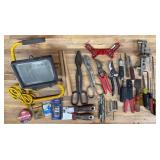 Hand Tools and Work Light