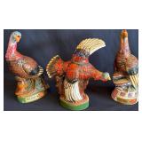 Vintage Wild Turkey Decanters