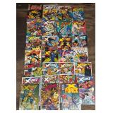 Vintage Marvel X-Men and X-Force Comic Books
