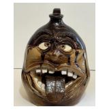 Kovack Pottery Sea Grove NC Face Jug, Harry