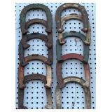 Vintage Horseshoe Clamps