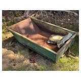 Metal Utility Cart with Tow Hitch