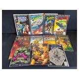 DC & Marvel Comic Books, Superman, Hulk & More