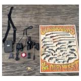 Outdoor Optics, Accessories, and Gun Poster Lot