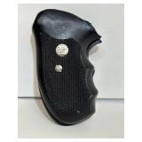 Pachmayr Black Rubber Gun Grips