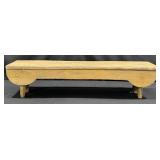 Antique Primitive Wooden Cricket Footstool