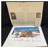 Bob Timberlake Signed Numbered Rays Moon Print