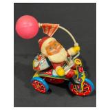 1960s Tin Litho Santa Wind Up Toy Made in Korea