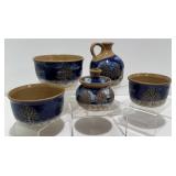 Signed NC Freeman Pottery Pitcher, Vases & More