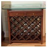 Signed Bob Timberlake Riverwood Legacy Wine Rack