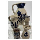 Vintage Williamsburg Pottery Stoneware Pieces