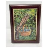 Signed Bob Timberlake Blueberries Jewelry Box
