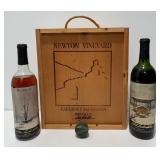 Signed Bob Timberlake Riverwood Wine Bottles, More