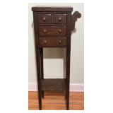 Wooden Sewing Cabinet with Four Drawers