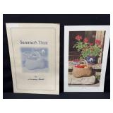 Dempsey Essick Signed Summers Treat Print With COA
