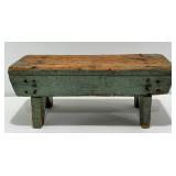 Primitive Hand Crafted Cricket Foot Stool