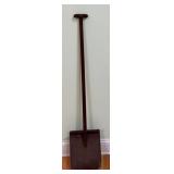 Primitive Wooden Square Shovel, Farm Tool