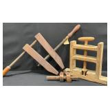 Antique Primitive Handmade Woodworking Tools
