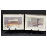 Vintage Bob Timberlake Christmas Cards