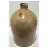 Antique Salt Glazed Stoneware Whiskey Jug