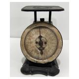Antique Pelouze Family Scale, 24 lbs Capacity