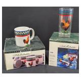 Bob Timberlake Ella/s Rooster Mugs & Glasses