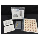 Signed Iron Eyes Cody Stamps, Letters from Bob