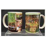 Bob Timberlake Ceramic Coffee Mugs