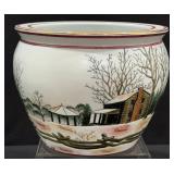 Bob Timberlake Late Snow at Riverwood Planter