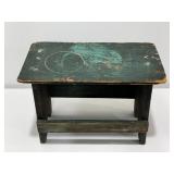 Primitive Wooden Foot Stool