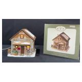 Signed Bob Timberlake Porcelain Lighted House