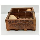 Antique Star Egg Carriers & Trays by John G. Elds