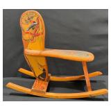 Vintage Wooden Child