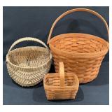 Vintage Longaberger Wicker Baskets