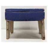 Rustic Primitive Wooden Cricket Stool