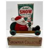 Vintage Style Decorative Christmas Decor, Signs