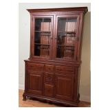 Signed Timberlake Lexington Mahogany China Cabinet