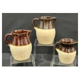RRO Co Roseville Ohio Stoneware Pottery Pitchers