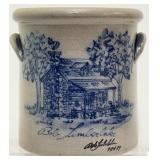 Rowe Pottery Works Signed Bob Timberlake Crock