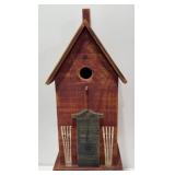 Vintage Wooden Birdhouse With Rustic Design