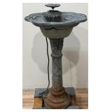 Cast Metal Two-Tier Water Fountain
