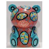 Artist Signed Folk Art Panda Bear