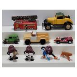 Die-Cast Vehicles and Figurines