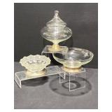 Sterling Silver Based Candy Dishes