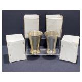 Silver Plate Tumblers