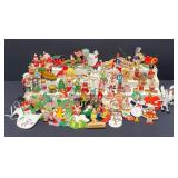 Vintage Wooden Holiday Ornaments Collection