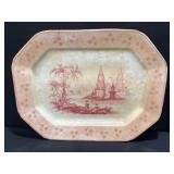 Ridgway & Morley "Pantheon" Transferware Platter