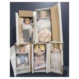 Vintage Ashton-Drake Porcelain Dolls & More