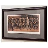 Framed Print of Lee and His Generals