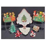 Vintage Christmas Ornaments,Cuthbertson Tree Plate